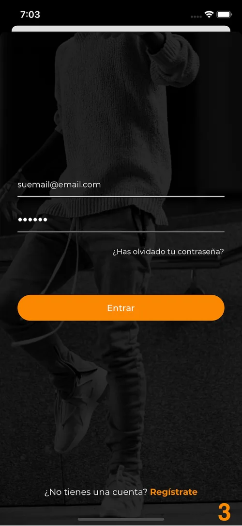 Guía visual de Sportec, pantalla 3